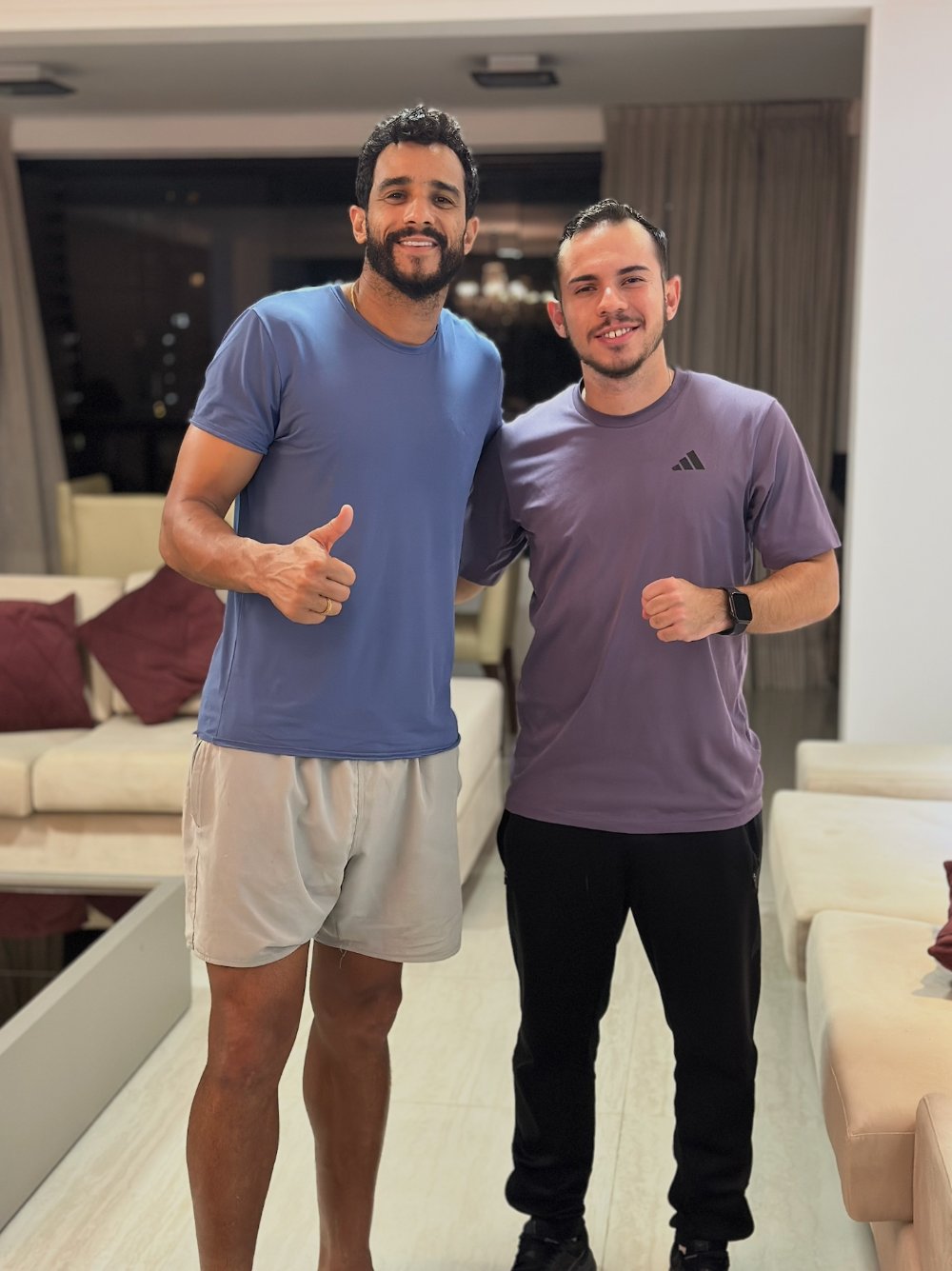 Atleta profissional atendido pela Rehab+